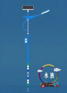 水族特色太阳能路灯